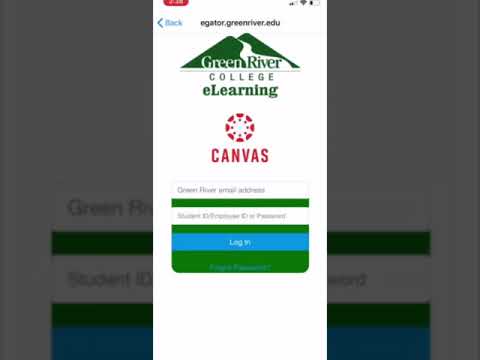 Canvas Student App - Download and Log in on iOS