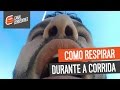 Como respirar durante a corrida