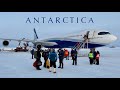 EPIC! First Class flight to Antarctica in a private Airbus A340 jet (landing on ice)