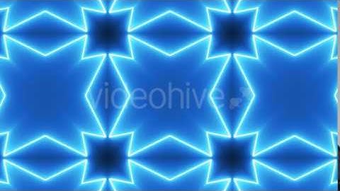 After Effects Template | Royalty Free | Neon Kaleidoscope Background