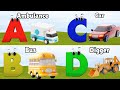 ABC Song Phonics, Transportation Song, ABC Song, Alphabet Educational Song A to Z for kids