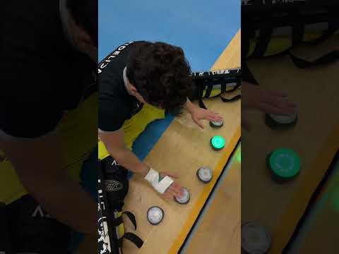 O treino do guarda-redes de Hóquei em Patins do Sporting