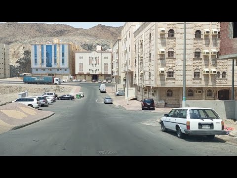 مكة المكرمة جولة في شارع الحج المقرح وتغطية بيوت القديمة والحديثة