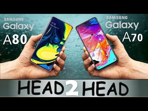 SAMSUNG GALAXY A80 VS SAMSUNG GALAXY A70