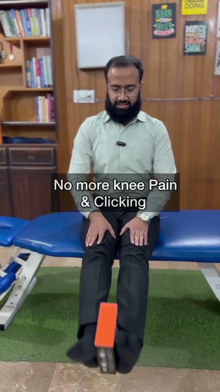 No more knee pain \u0026 clicking#kneepain #clicking #health #exercise #motivation #fitness #foryou #tips