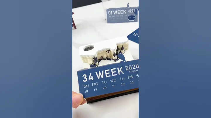 2024 hogwarts castle 3d memo calendar.#hogwarts #castle #3d #calendar #giftideas