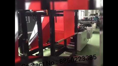 Fully Automatic Non Woven Box Bag Making Machine | Contact us 9871769431, 8860223385