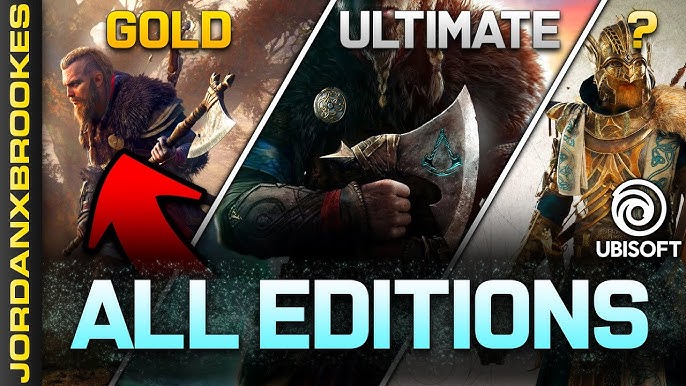 AC Valhalla, Editions Comparison (Ultimate, Gold, Collector's, Standard)