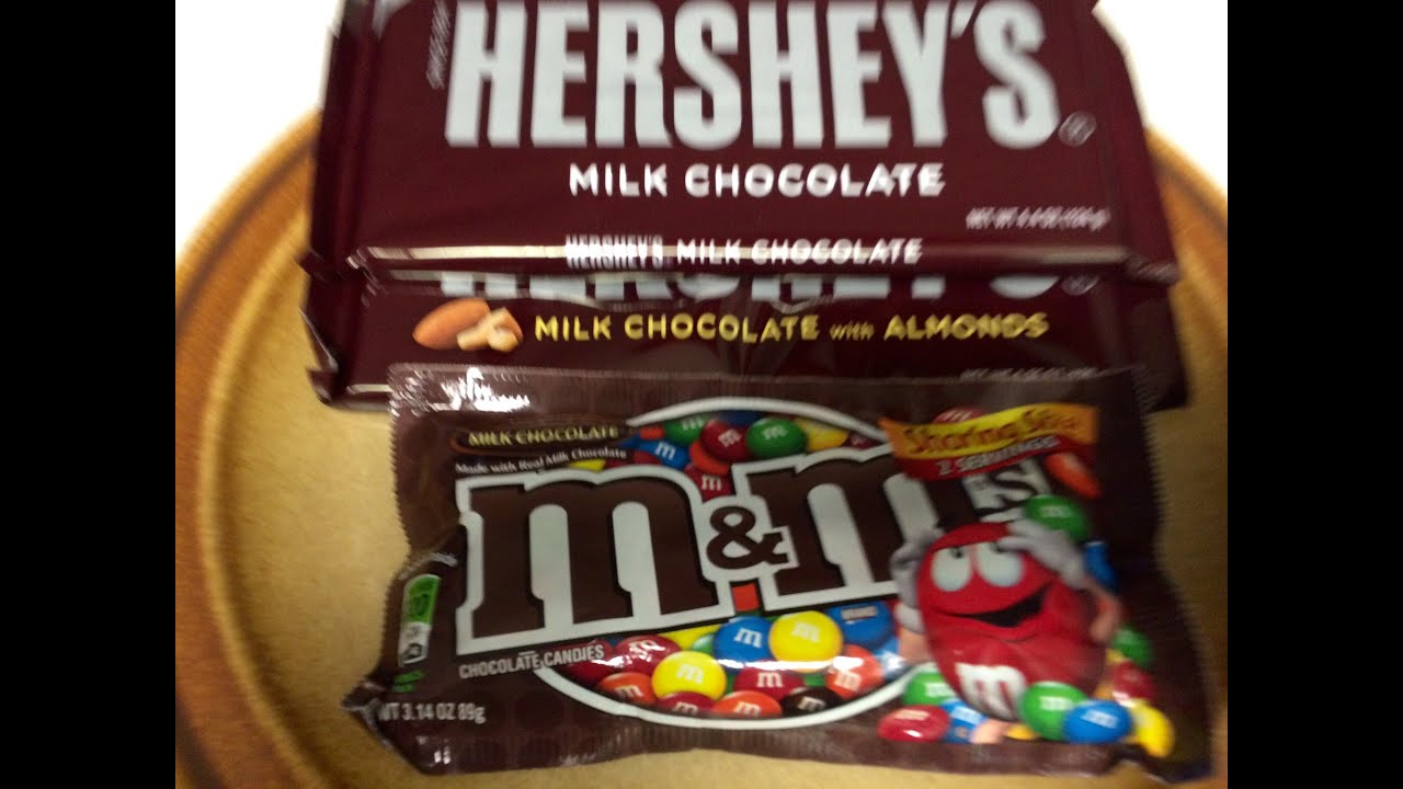 Microwaved Chocolate Hershey's & M&M's YouTube