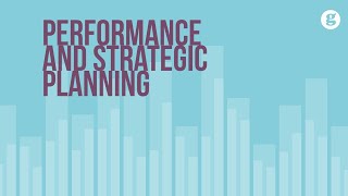 Performance Management and Strategic Planning