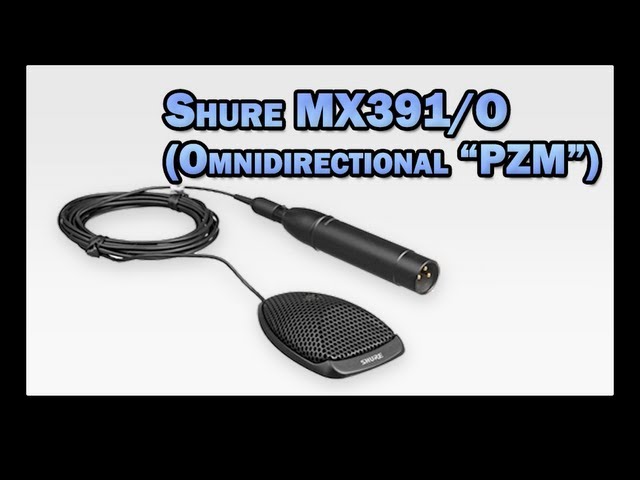 SHUREバウンダリマイクロホン ★MX393/0 Amazon.com: Shure MX393/C Condenser Microphone - Cardioid