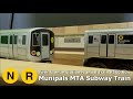 Munipals mta r160 r and n trains fifth avenue subway run with cbtc  passengers on the platform