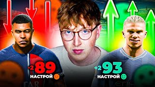 настрой в карьере влияет больше чем рейтинг | EA FC 24 эксперимент