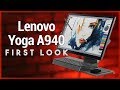 Lenovo Yoga A940 Unboxing & First Look - All-in-One Surface Studio Alternative
