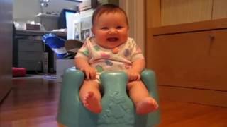funny baby non stop laughing