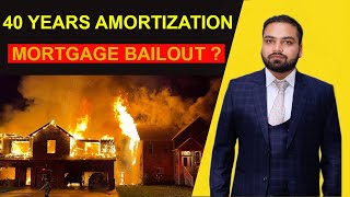 40 Years Amortization Is Back In Canada: Mortgage Bailouts Are Coming Soon !!