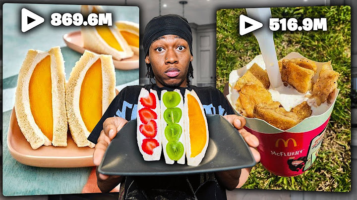 I Tested the MOST VIEWED Tiktok FOOD TRENDS