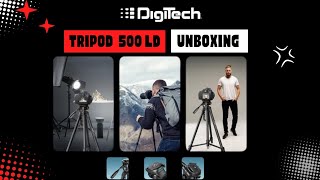 DigiTech DTR - 550 Tripod | Best Budget Tripod In 2024 🔥 | Unboxing &amp; Review | Full Video