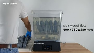 Apex-Maker X1: Wash Station Demo Video