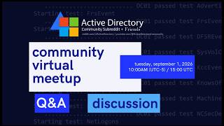 Active Directory Community Meetup #3 [2026-09]