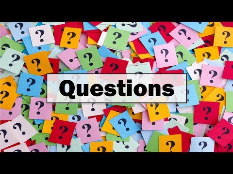 Questions – Pastor Raymond Woodward