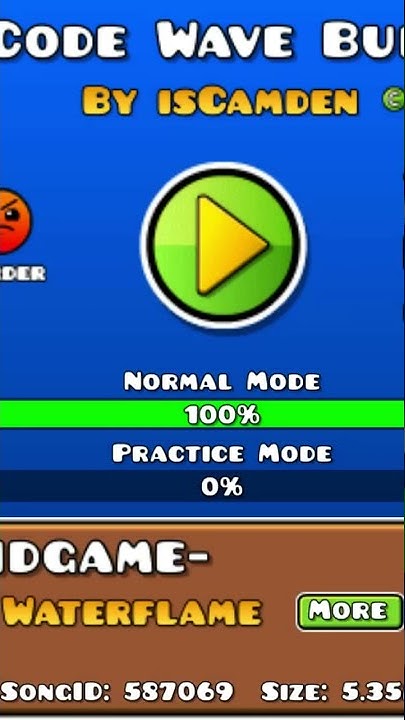 Geometry dash l Decode wave (buffed)#geometrydash #shorts #gamingvideos ...