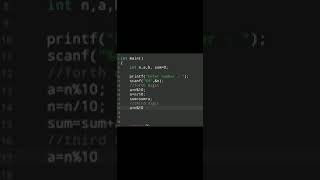 #59 | C Language Basic | Coding Lecture | Programming Exercise60 #shorts #coding
