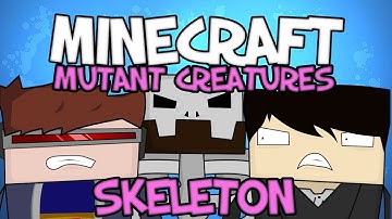 Minecraft Mod Showcase : MUTANT SKELETON