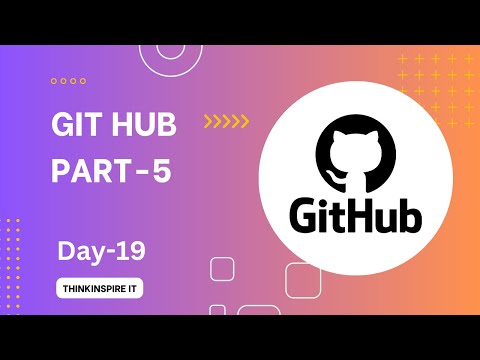 AWS DevOps Training Day-19 | GIT HUB Part-5 | #devops #aws #linux #devopstrainingvideos #github #git