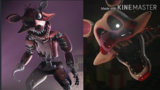 Withered foxy and mangle sing the foxy song (requested)