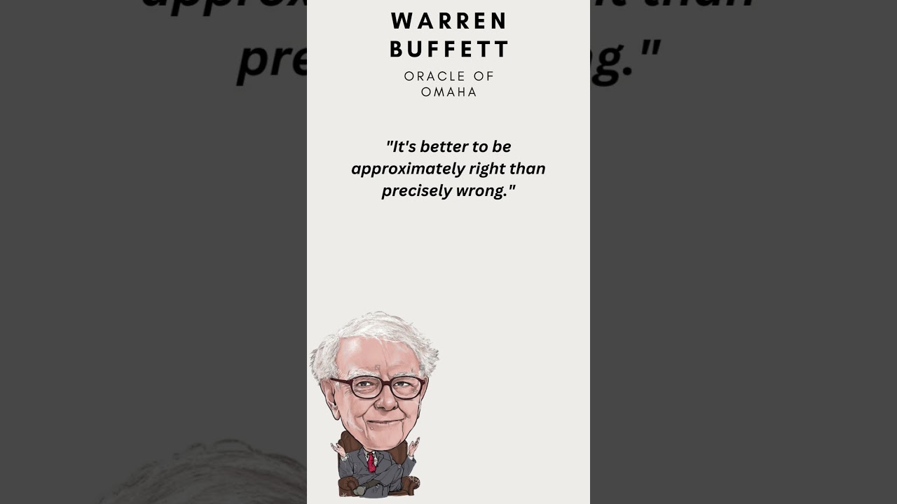 Warren Buffet's Quotes on Success, Motivation, Life, and Money 