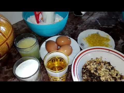 طريقة تحضير كيك بالفواكه المجففة ناجحة100 100ولذيذة 