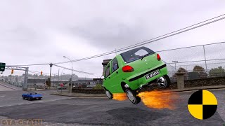 GTA 4 CRASH TESTING REAL CAR 147