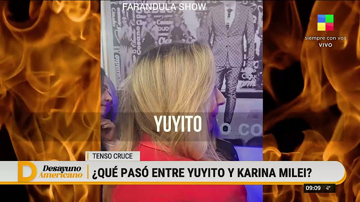 🔴 TENSO CRUCE: ¿QUÉ PASÓ ENTRE YUYITO GONZÁLEZ Y KARINA MILEI?