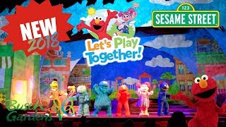 Sesame Street Lets Play Together New Busch Gardens Live Show