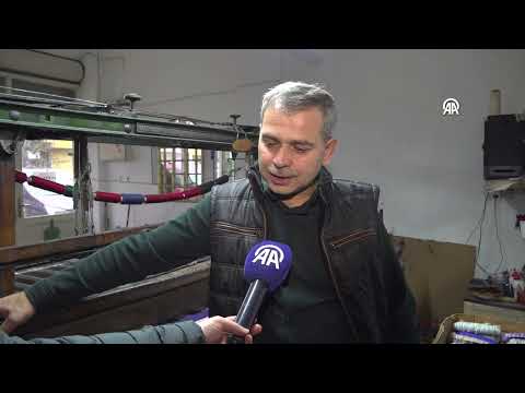 Giresun’da kilim dokuma
