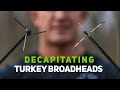 Proper Tuning Steps for GIANT DECAPITATING TURKEY BROADHEADS| Bowmar Bowhunting |