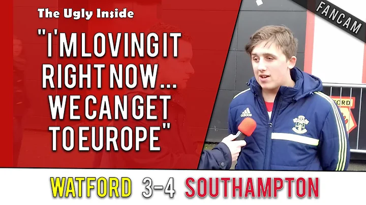 "I'm loving it right now... we can get to Europe" | Watford 3-4 Southampton | The Ugly Inside