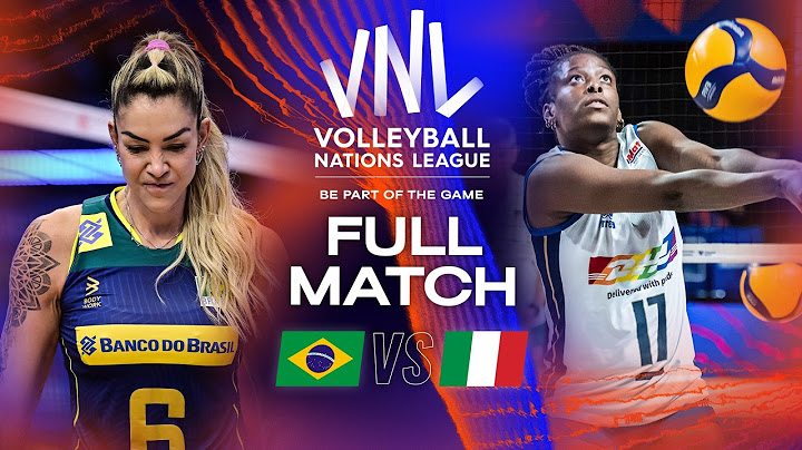 Legendary Match - 🇧🇷 BRA vs. 🇮🇹 ITA - Full Match | Women's VNL 2023