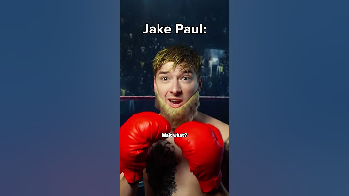 POV: Jake Paul VS Mike Tyson was Good
