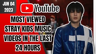 MOST VIEWED STRAY KIDS MUSIC VIDEOS IN THE LAST 24 HOURS | TOP 20 | JUNE 04 2023