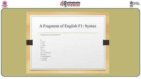 Semantic composition Continued  Part  II