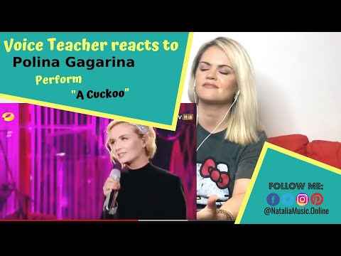 Voice Teacher Reacts To Polina Gagarina Sing A Cuckoo Singer 2019 Ep 4
