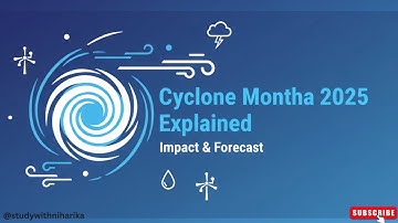 Cyclone Montha 2025 Explained | What is Cyclone Montha & How it Got its Name? #cyclonemontha #viral