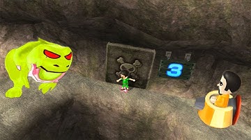 Wii Party Series Board Game Island - Guest D vs Asami vs Akira vs Eddy (Master Difficulty)