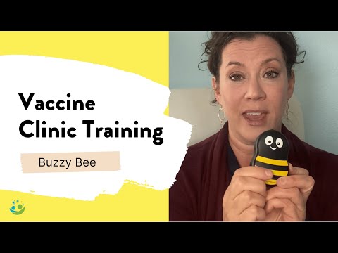 Vaccine Clinic Buzzy Bee Training