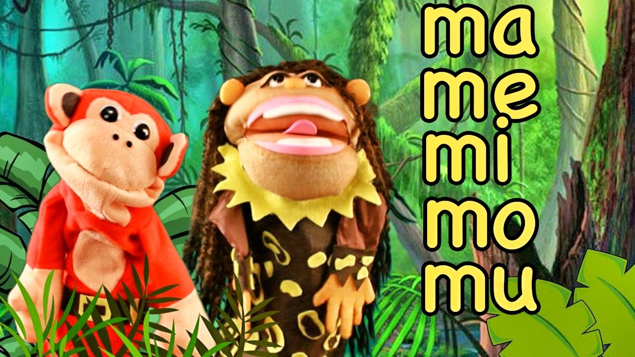 Canciones Infantiles - ma me mi mo mu - El Mono Sílabo # - YouTube