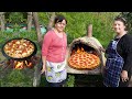 Cooking Campfire Pizza Without Oven - The Best Pizza You'll Ever Eat