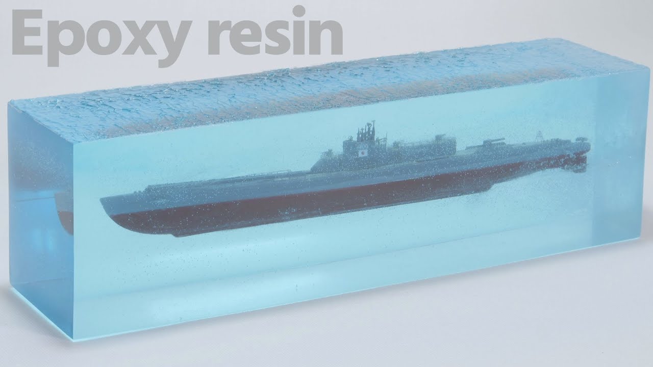 Submarine IJN I-400 - Epoxy Resin Diorama - 1/700 Ship Model
