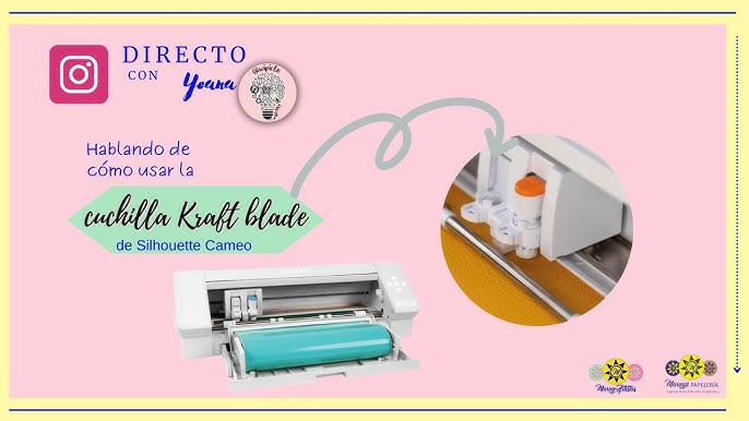 Soluciones Centroamérica - Cuchilla rotatoria para Silhouette Cameo 4. 😎  Indicada para cortar tejidos y telas sin necesidad de estabilizador.  Compatible con telas de algodón, fieltro, cuerina y lana. Precio  $34.99+IVA.💥💥💥 Solicita